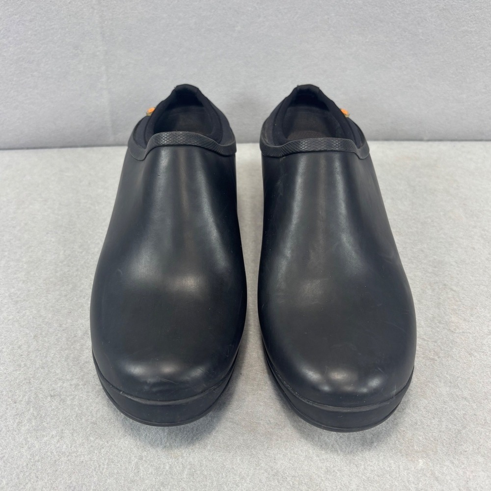 BOGS Women's Vista Clog Waterproof Rain Shoe Black size 8 gardening walking - Picture 3 of 6